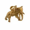 Pendentif éléphant en or jaune