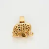 Pendentif éléphant précieux