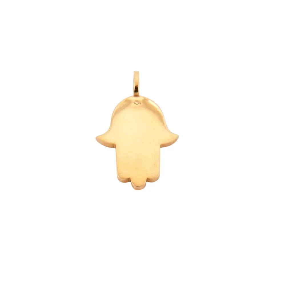 Pendentif main de Fatma or jaune