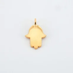 Pendentif main de Fatma or jaune