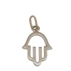 Pendentif Main en Or blanc