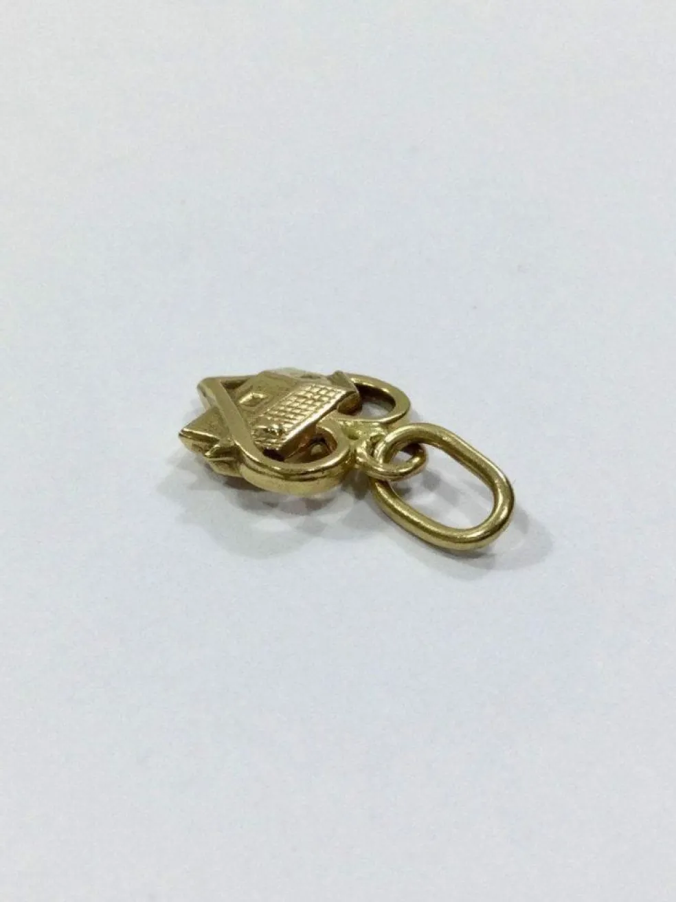 Pendentif Maison En Or