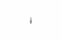 Pendentif Marquise en or blanc avec diamant