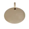 Pendentif médaille en Or jaune