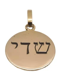 Pendentif médaille en Or jaune