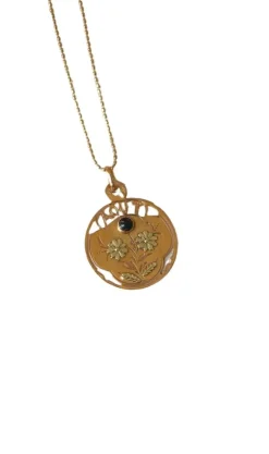 Pendentif médaille Or Jaune