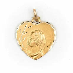 Pendentif Médaille Or jaune