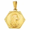 Pendentif Médaille Or jaune