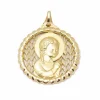 Pendentif Médaille Or jaune