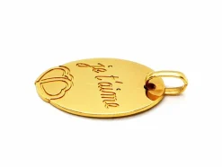 Pendentif Médaille Or jaune