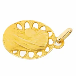 Pendentif Médaille Or jaune