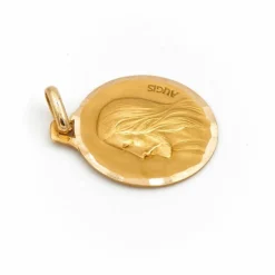 Pendentif Médaille Or jaune