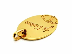 Pendentif Médaille Or jaune