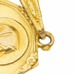 Pendentif Médaille Or jaune