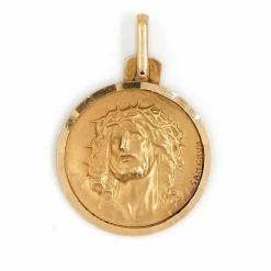 Pendentif Médaille Or jaune
