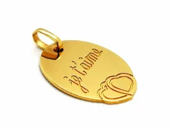 Pendentif Médaille Or jaune