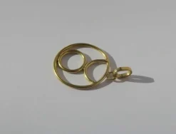 Pendentif médaille zodiaque Taureau
