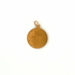 Pendentif Médaillon Or Jaune