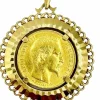 Pendentif Napoléon III or jaune