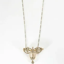 PENDENTIF NEGLIGE BELLE EPOQUE DIAMANTS