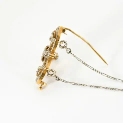PENDENTIF NEGLIGE BELLE EPOQUE DIAMANTS