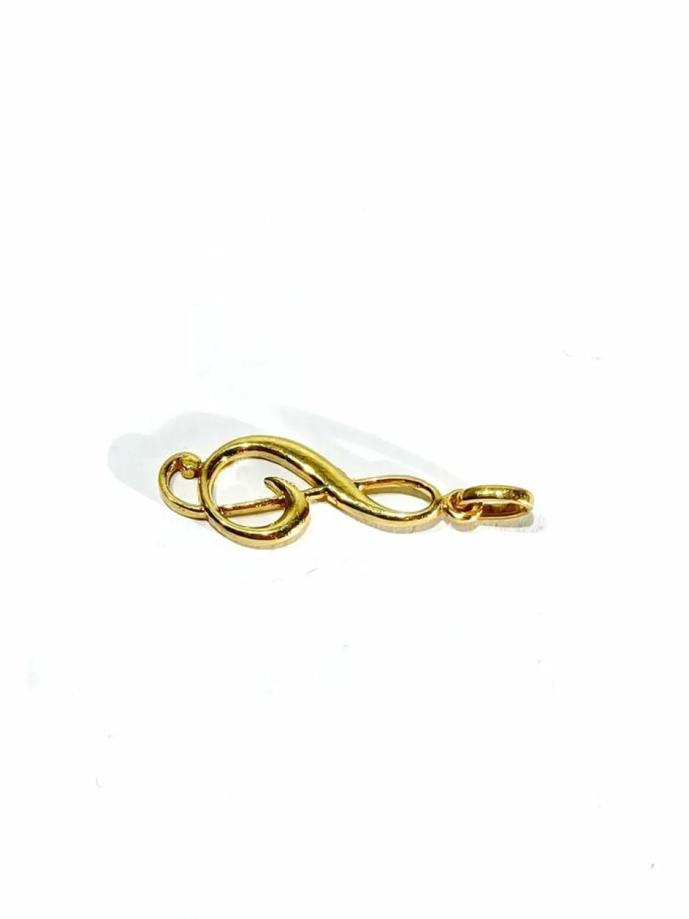 Pendentif Note de Musique en or jaune