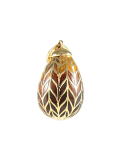 Pendentif Oeuf émaillé