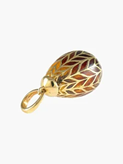 Pendentif Oeuf émaillé
