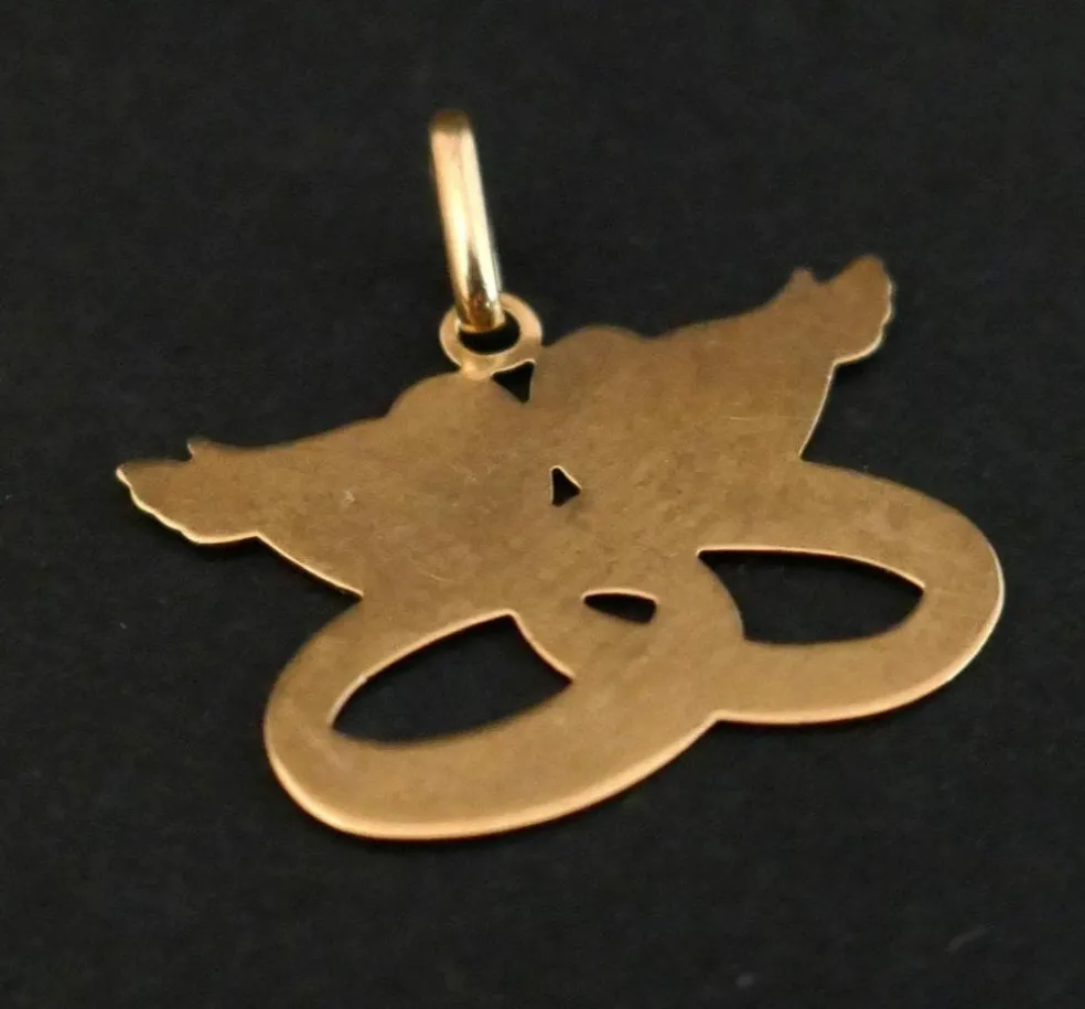 Pendentif Oiseaux 2 ors