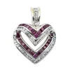 Pendentif Or blanc Diamant