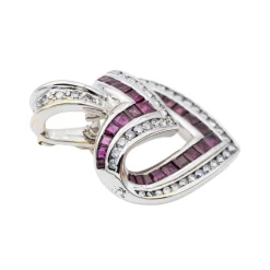 Pendentif Or blanc Diamant