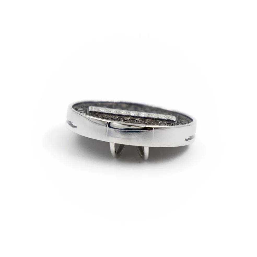 Pendentif Or blanc Diamant