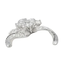 Pendentif Or blanc Diamant