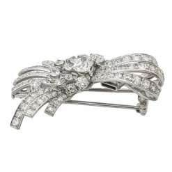 Pendentif Or blanc Diamant