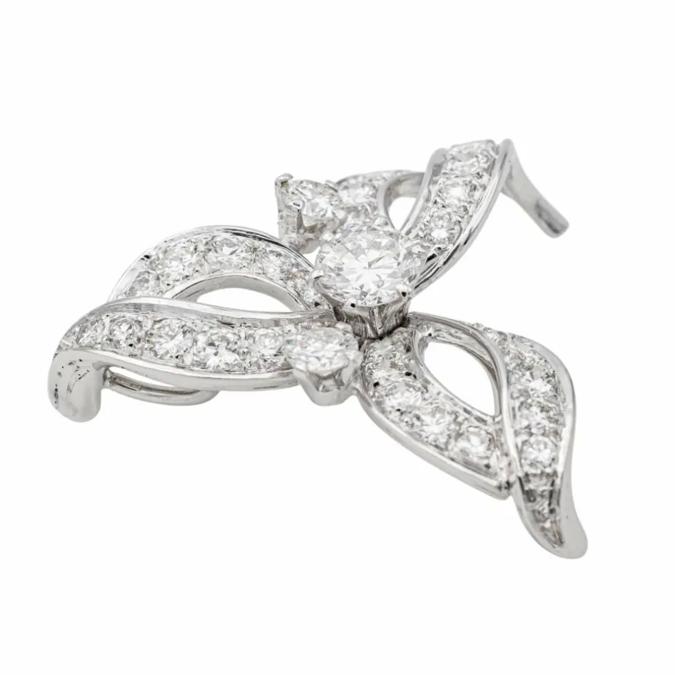 Pendentif Or blanc Diamant