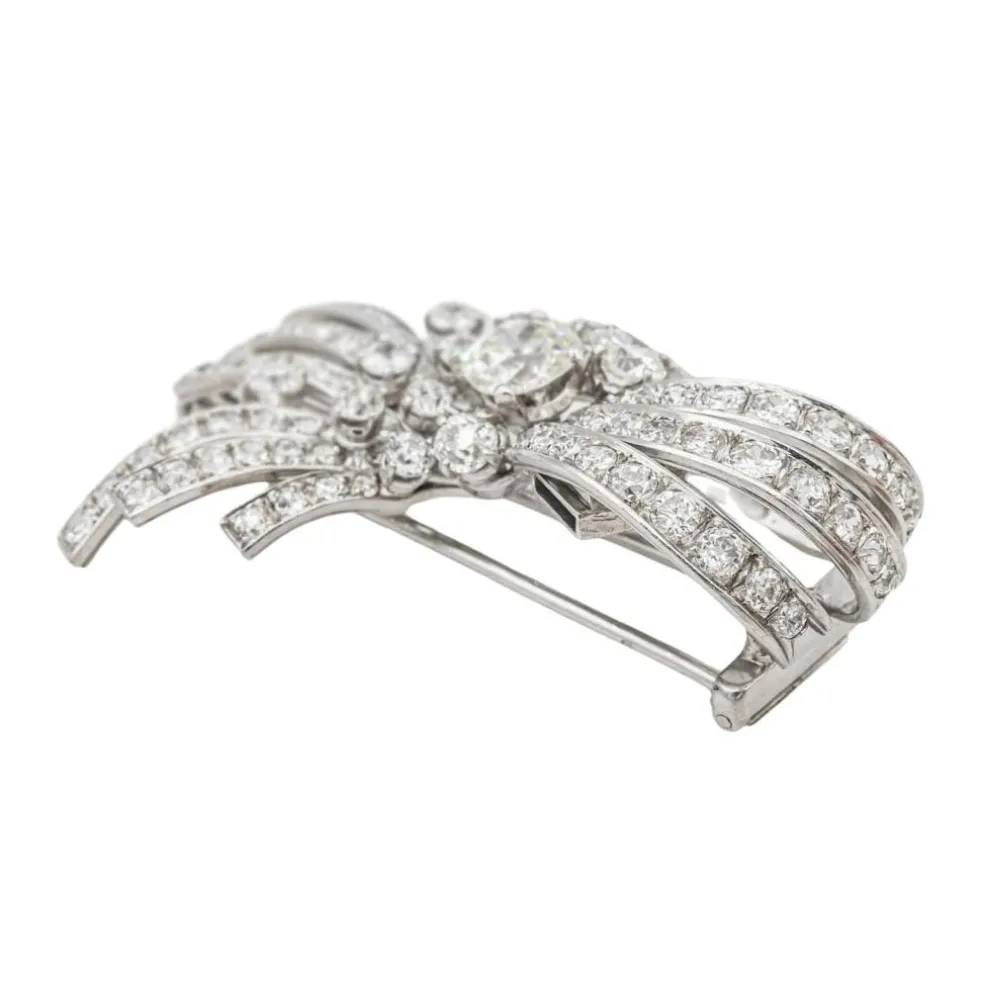 Pendentif Or blanc Diamant