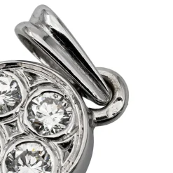 Pendentif Or blanc Diamant