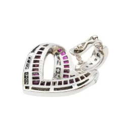 Pendentif Or blanc Diamant