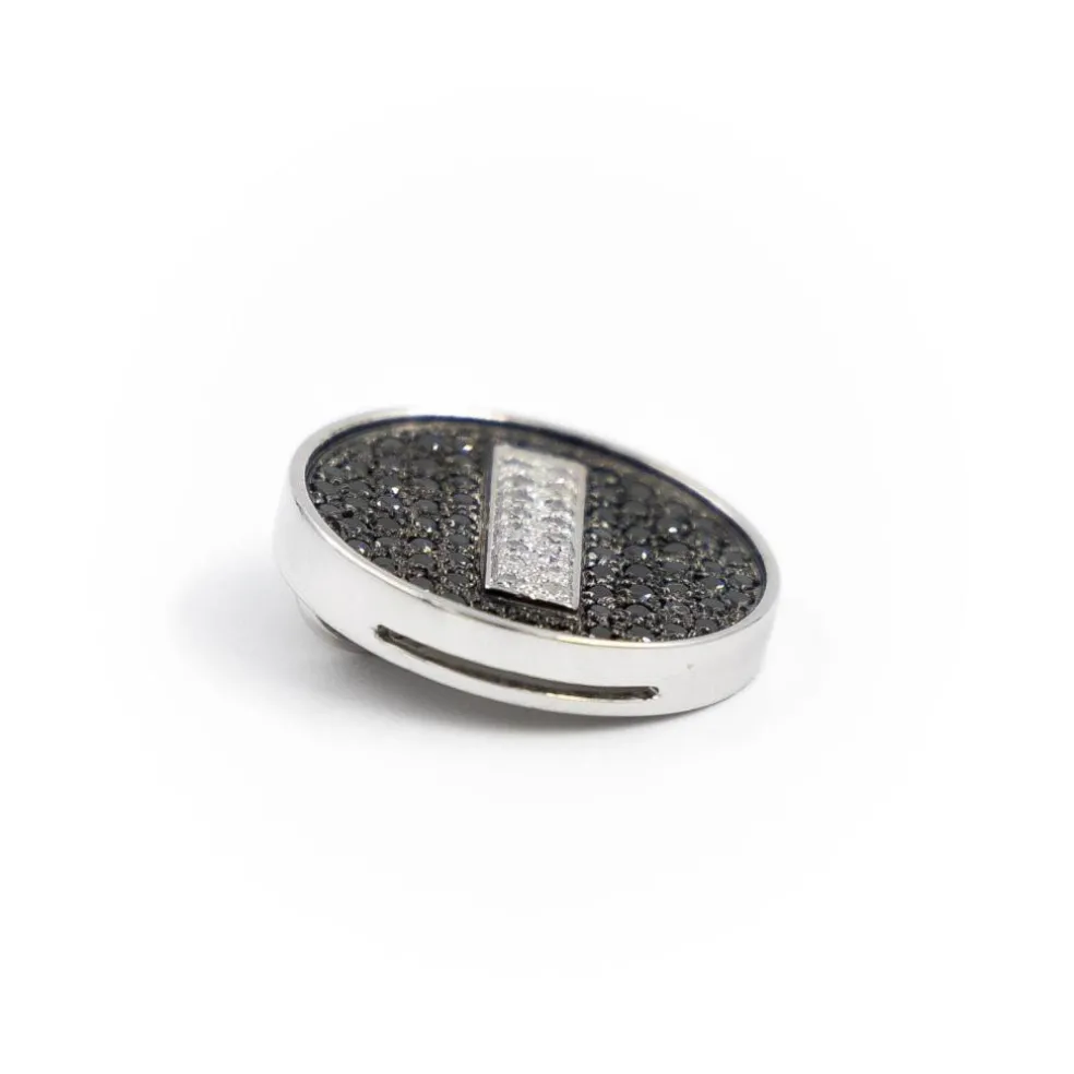 Pendentif Or blanc Diamant