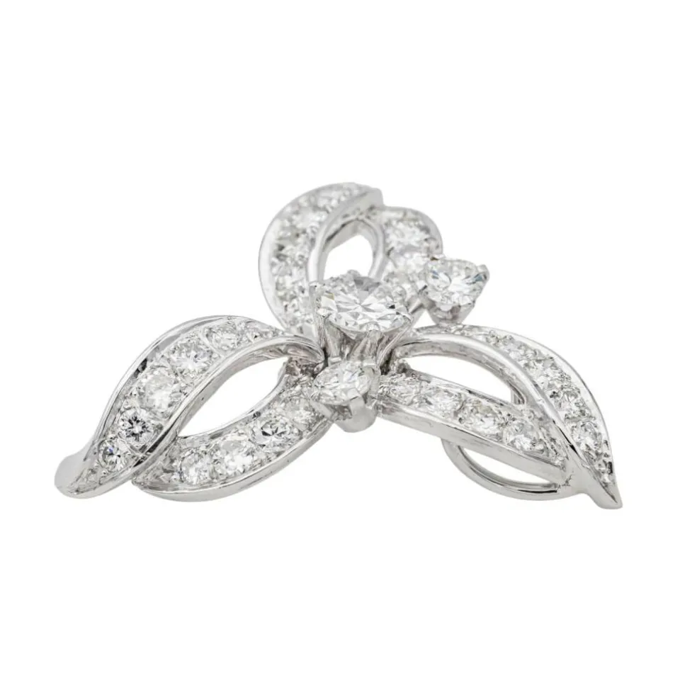 Pendentif Or blanc Diamant