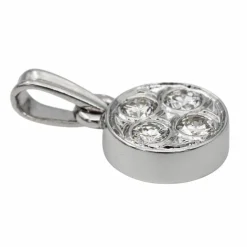 Pendentif Or blanc Diamant