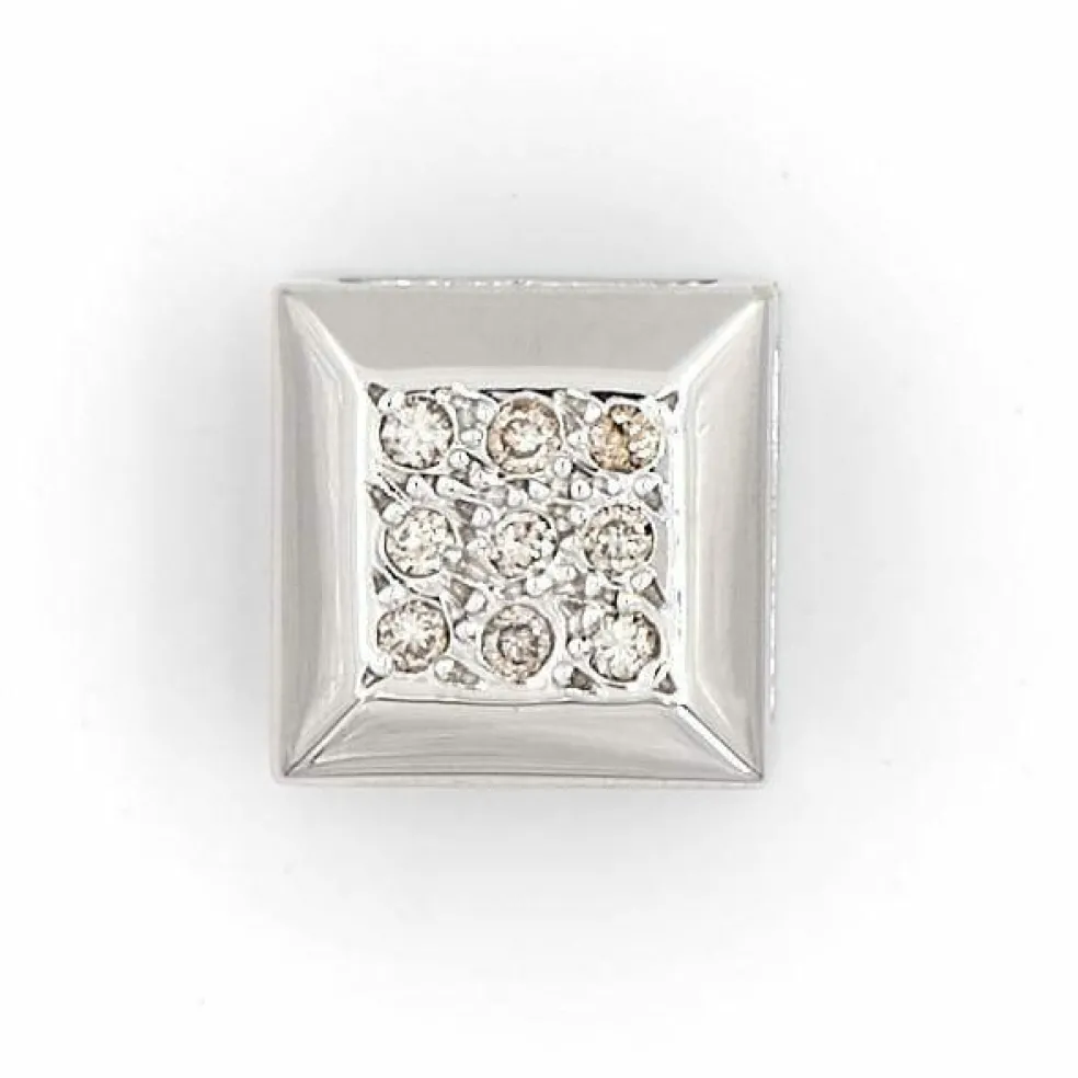 Pendentif Or blanc Diamant