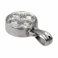 Pendentif Or blanc Diamant