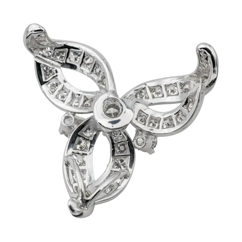 Pendentif Or blanc Diamant