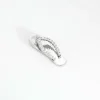 Pendentif or blanc et diamants