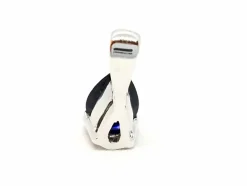 Pendentif Or blanc Saphir