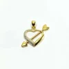 Pendentif or cœur
