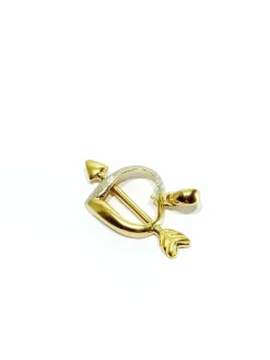Pendentif or cœur
