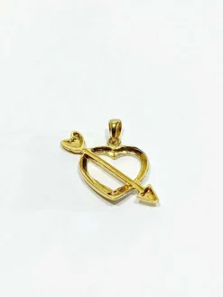 Pendentif or cœur