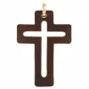 Pendentif Or et Bois d'ébène